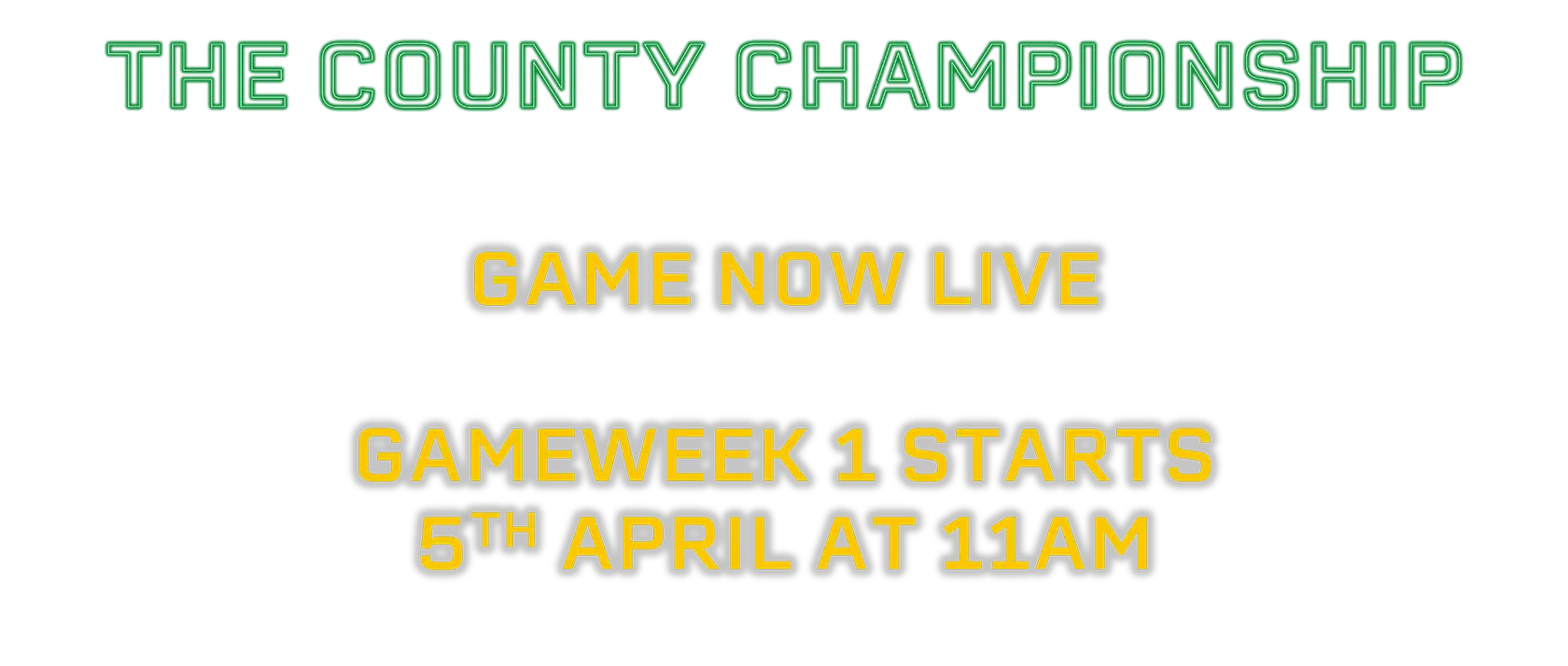 County Championship Coming Soon Insights